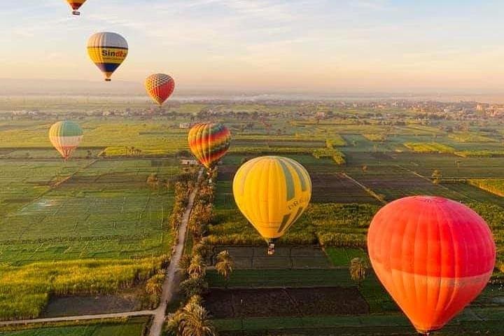 Sunrise Hot Air Balloon Over Luxor — Float Above Ancient Egypt photo 6