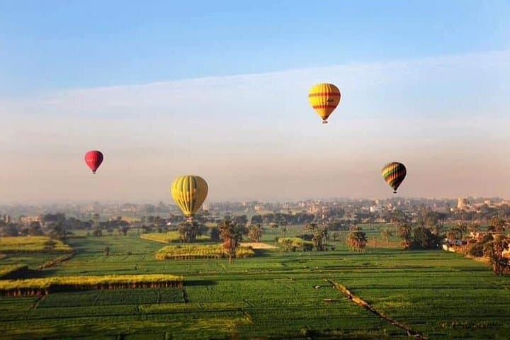 Sunrise Hot Air Balloon Over Luxor — Ancient Thebes from the Sky photo 4