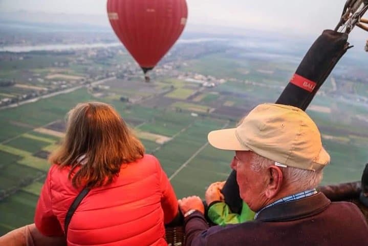 Sunrise Hot Air Balloon Over Luxor — Ancient Thebes from the Sky photo 6
