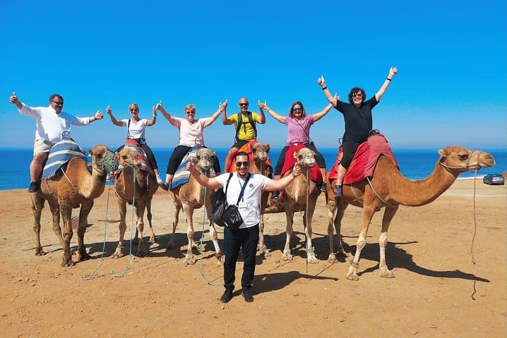 Camel Ride on Tangier Beach: Atlantic Dromedary Experience photo 2
