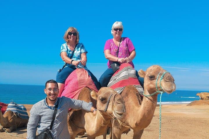 Camel Ride on Tangier Beach: Atlantic Dromedary Experience