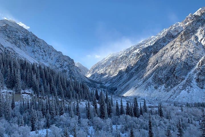 Winter Hike at Ala Archa National Park — Ak Sai Waterfall & Broken Heart Trail photo 2