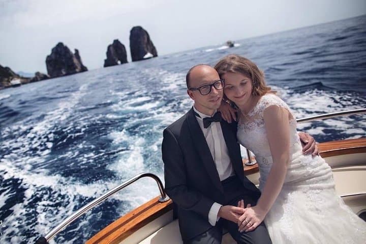 Sunset Boat Ride and Dinner in Capri — Evening Cruise from Sorrento