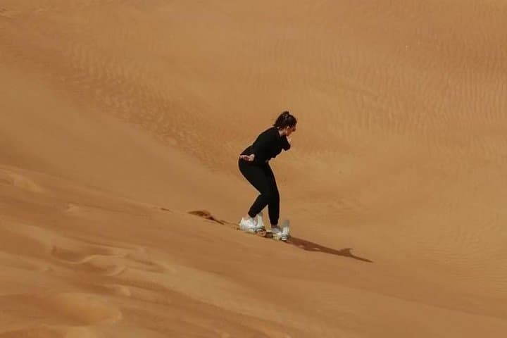 Lahbab Desert Dune Ride: Sandboarding, Dune Bashing & Camel Photos from Dubai photo 4