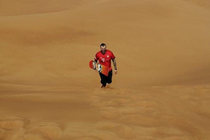 Lahbab Desert Dune Ride: Sandboarding, Dune Bashing & Camel Photos from Dubai photo 5