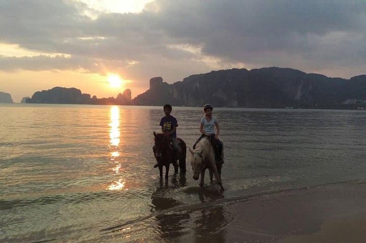 Sunset Horseback Ride and BBQ at Ao Nam Mao Beach, Krabi photo 3