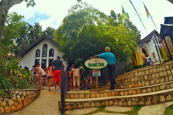 Bob Marley Mausoleum and Dunn's River Falls: Climb a Caribbean Waterfall and Visit Nine Mile photo 1