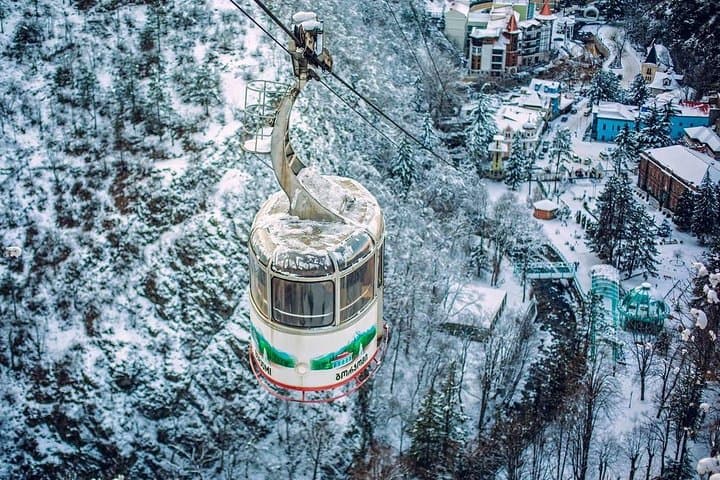 Bakuriani-Borjomi Full-Day Trip: Ski Slopes, Mineral Springs & Mountain Trails