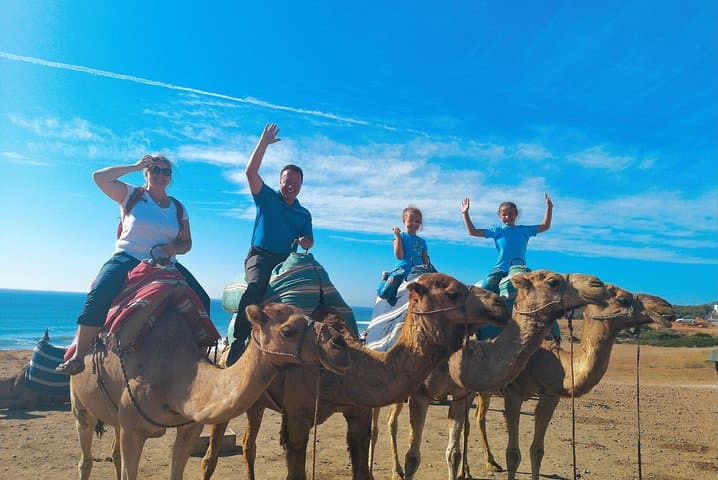 Camel Ride on Tangier Beach: Atlantic Dromedary Experience photo 3