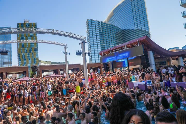 Las Vegas Private Party Bus Dayclub Crawl — VIP Pool Party Tour photo 5
