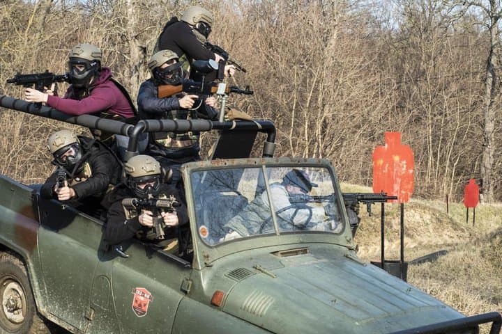Motor Paintball Off-Road: Cold War Style Adventure Near Budapest photo 5