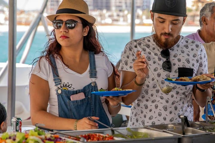 Sunset Catamaran and Tequila Cruise with Cabo Shopping Tour photo 2