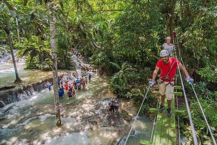 Dunn's River Falls Climb and Zipline: Ocho Rios Adventure with Private Transfer photo 2