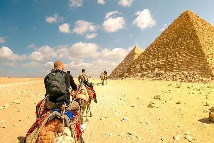 Giza Pyramids Camel Ride at Sunset — Evening Tour with Snacks and Hotel Pickup photo 6
