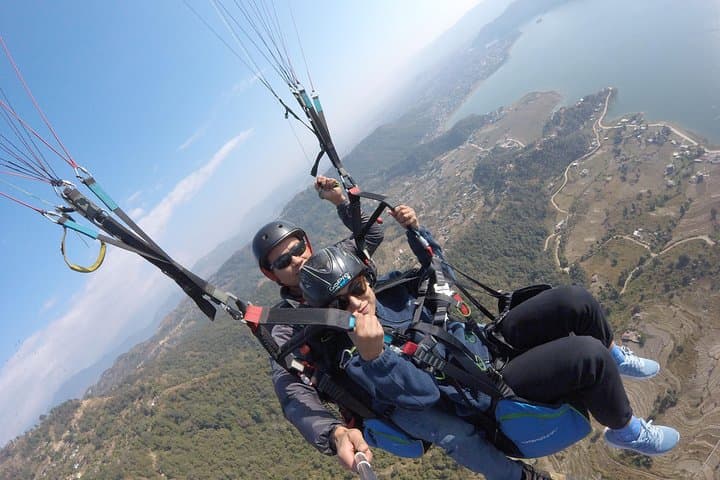 Sarangkot Paragliding Tandem Over Fewa Lake and Annapurna photo 2