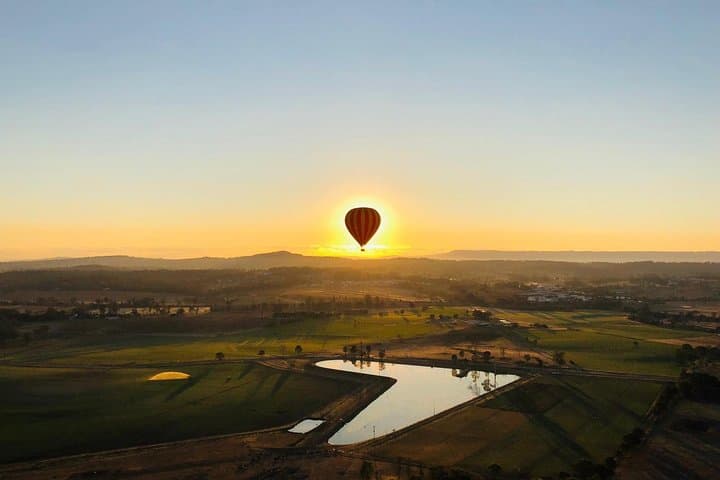 Scenic Rim Hot Air Balloon Flight with Vineyard Breakfast from Brisbane photo 3