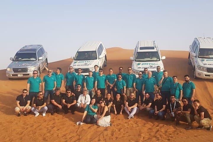 Morning Desert Safari Dubai: Camel Ride, Dune Bashing & Sandboarding in the Red Sands photo 3