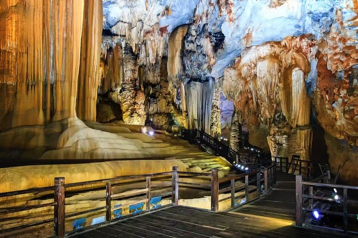 Full-Day Paradise Cave Tour from Hue — Explore Phong Nha’s Giant Cavern