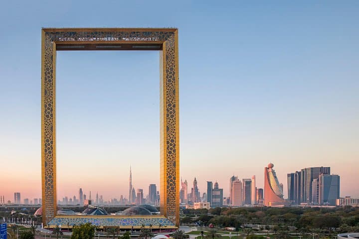 Dubai Day Tour from Abu Dhabi: Burj Khalifa, Palm Jumeirah & Old Souks photo 1
