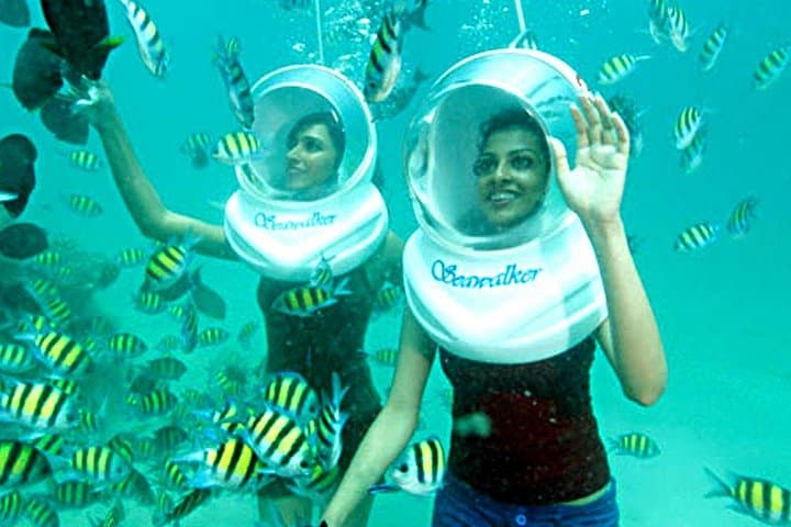 Sea Walking at Tanjung Benoa: Half-Day Underwater Helmet Walk in Bali photo 1