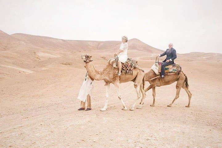 Sunset Camel Ride in Agafay Desert near Marrakech photo 2