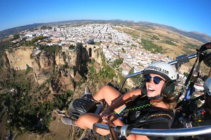 Paramotor Flight Over Ronda: Puente Nuevo Aerial Tour (1-Hour)