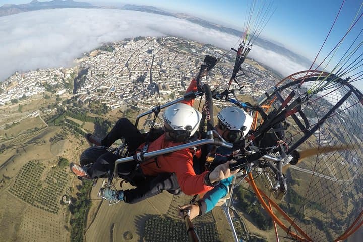 Paramotor Flight Over Ronda: Puente Nuevo Aerial Tour (1-Hour) photo 2