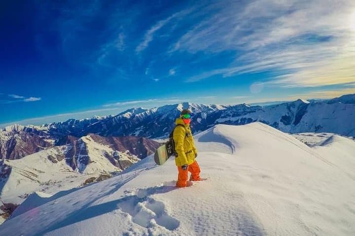 Gudauri Paragliding and Skiing Day Trip from Tbilisi: Freeride Slopes & Tandem Flights photo 4