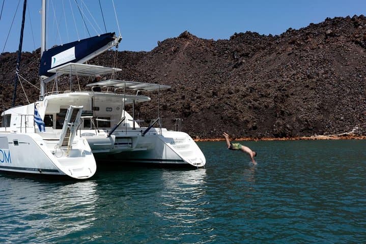 Santorini Caldera Cruise: Swim Stops, Hot Springs & BBQ on a 5‑Hour Sail photo 3