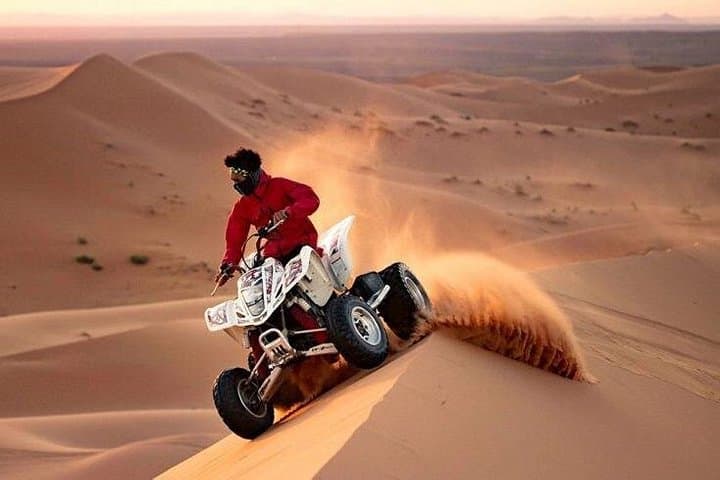 Dubai Morning Desert Safari: Quad Bike, Sand Boarding & Camel Ride photo 2