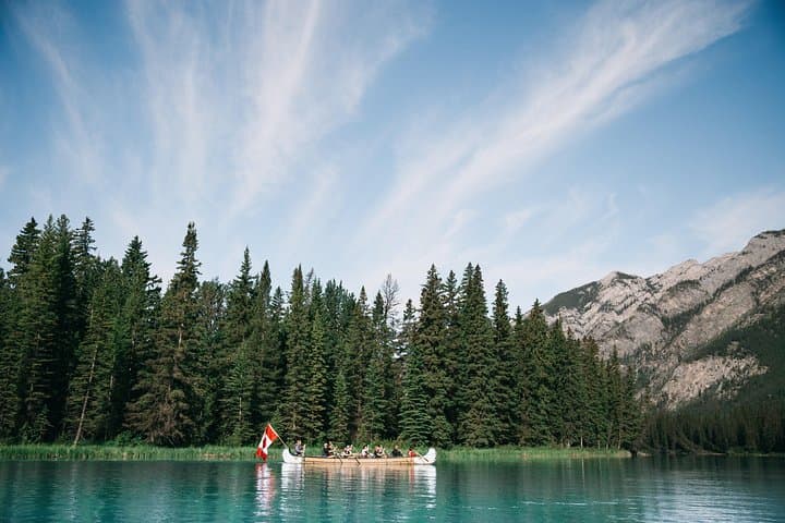 Banff Big Canoe Tour on the Bow River — Guided Canoeing in Banff National Park photo 5