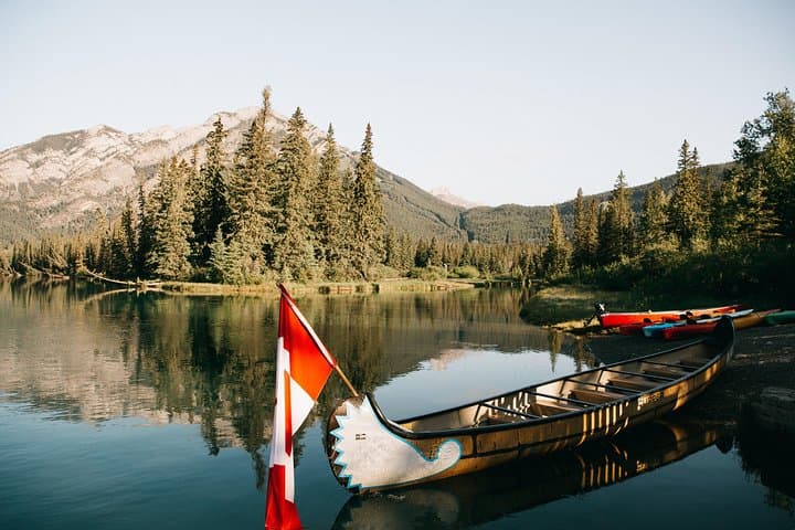 Banff Big Canoe Tour on the Bow River — Guided Canoeing in Banff National Park photo 6