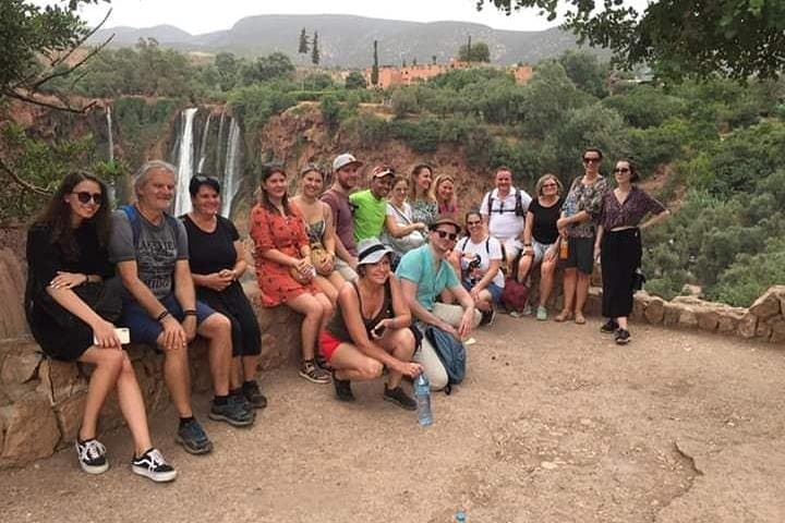 Ouzoud Waterfalls Day Trip from Marrakech — Boat Cruise, Barbary Apes & Mill Caves