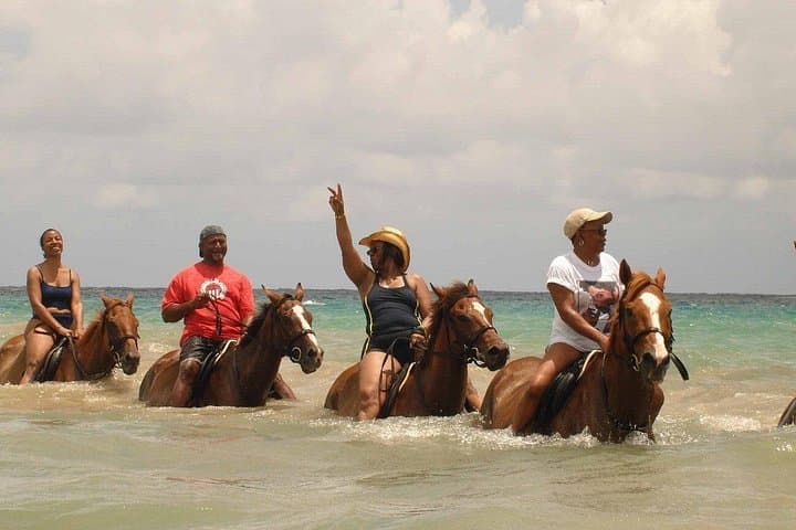 Half-Day Beach Horseback Riding in Ocho Rios with Lunch at Scotchies photo 3