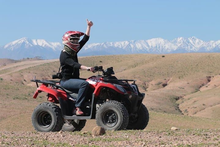 Agafay Desert Quad Biking from Marrakech: 2-Hour Ride & Berber Tea