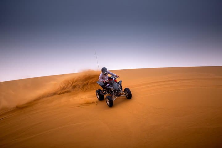 Abu Dhabi Desert Quad Bike Tour — 60-Minute ATV Adventure in the Dunes