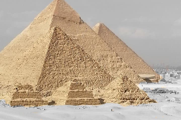 Up Close at Giza: Pyramids, Sphinx, and Camel Ride Experience