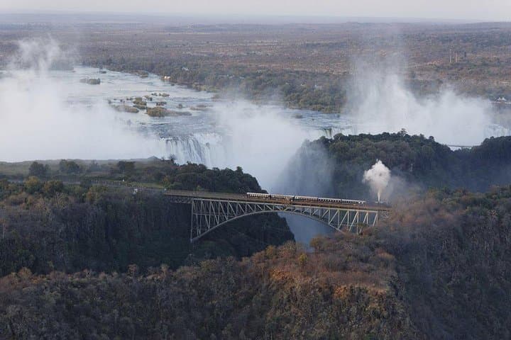 Helicopter Flight Over Victoria Falls: Window-View Scenic Tour Above the Zambezi photo 2