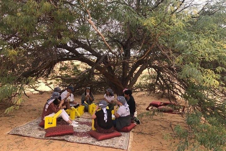 Premium Abu Dhabi Desert Safari: Dune Bashing & Lunch under the Ghaf Tree photo 3