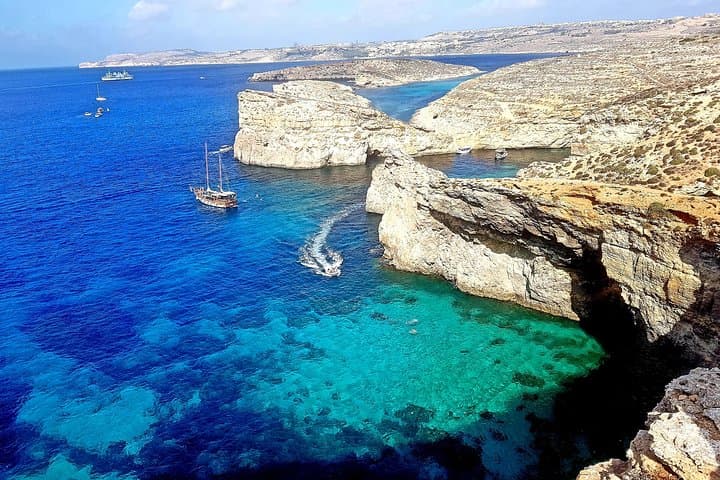 Private Boat Tour to Comino: Blue Lagoon, Crystal Lagoon & Hidden Caves photo 6
