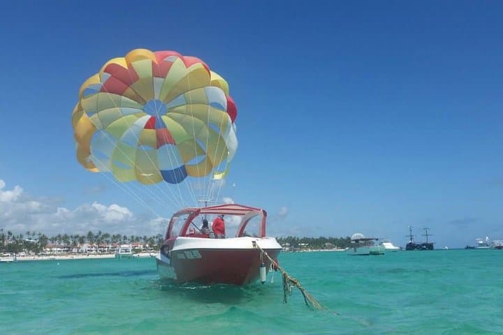 Soar Over Bávaro: Parasailing Adventure in Punta Cana