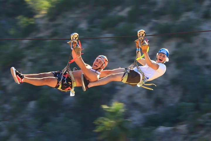 Los Cabos Zip Line: Half-Day Canyon Canopy with Suspension Bridge & Optional Rappel