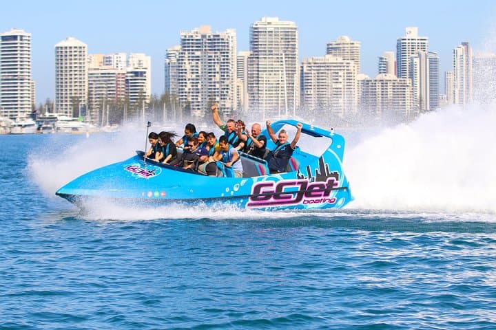 Gold Coast V8 Jet Boat Ride: 30-Min Broadwater Thrill with 360° Spins photo 1