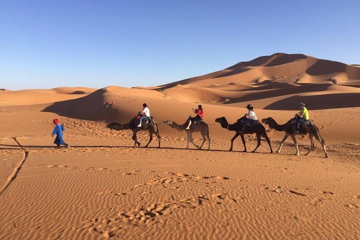 3-Day Sahara Desert Tour from Marrakech — Camel Trek & Overnight Desert Camp