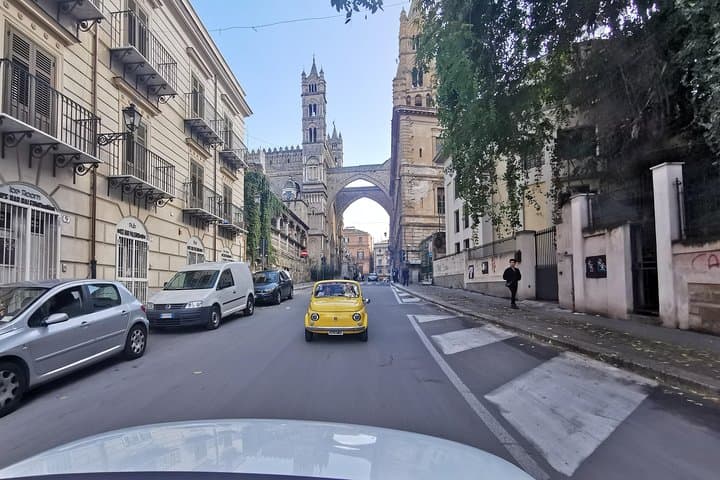 Vintage Fiat 500 Sightseeing Tour in Palermo & Mondello photo 4