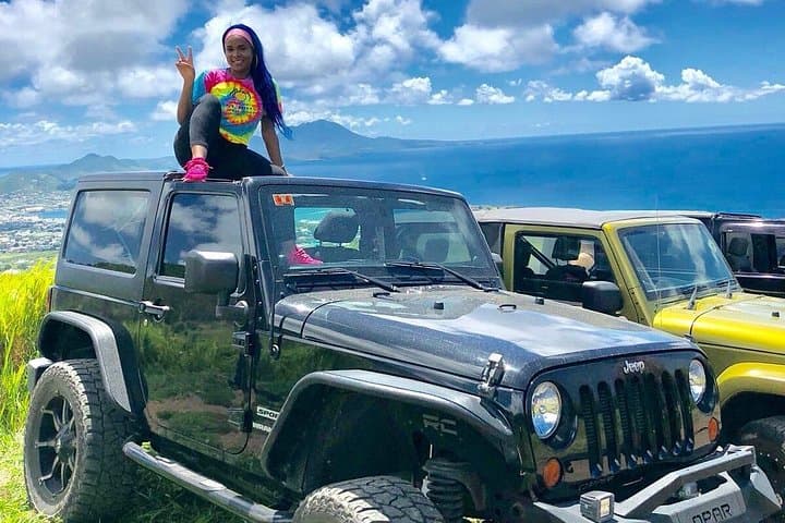 Self-Drive 4x4 Jeep Wrangler Off-Road Adventure & Beach Chill in St Kitts photo 6