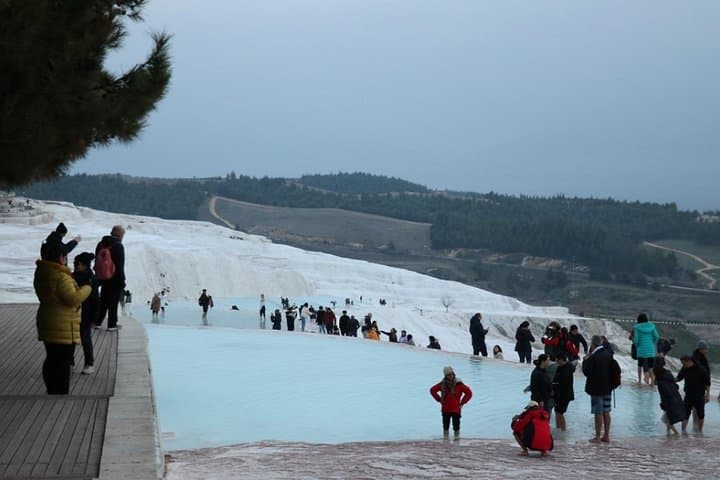 Pamukkale & Hierapolis Small-Group Thermal Tour: Travertines, Hot Springs and Ancient Ruins photo 4