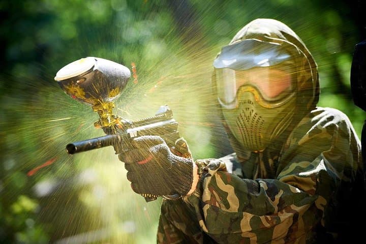 Paintball in the Finnish Forest — Pro Package Near Helsinki