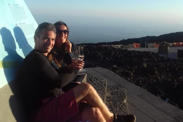 Mt Etna Sunset Private Tour with Prosecco — Taormina Evening Excursion