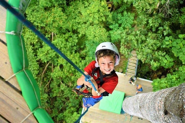 Koh Samui Zipline: Hawk Adventure's Longest Canopy & Abseil Course